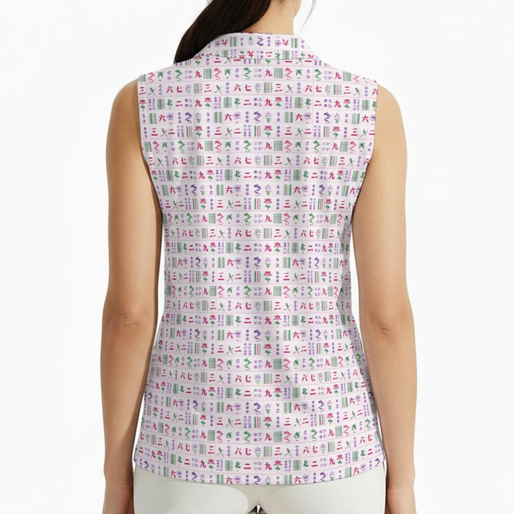 Mahj Momma Sleeveless Polo
