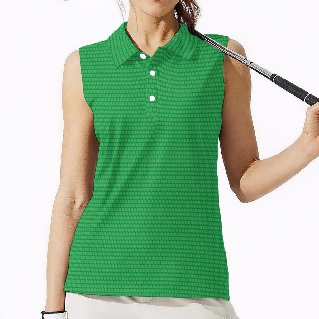 Lucky Links Women's Sleeveless Polo