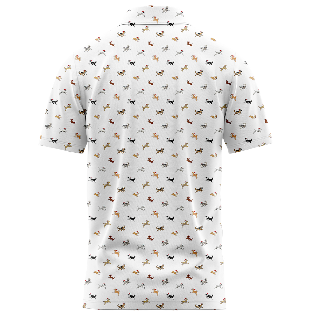 Bark the Herald (White) Men's Polo
