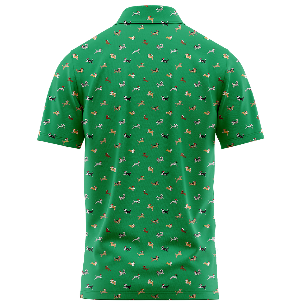 Bark the Herald (Green) Men's Polo