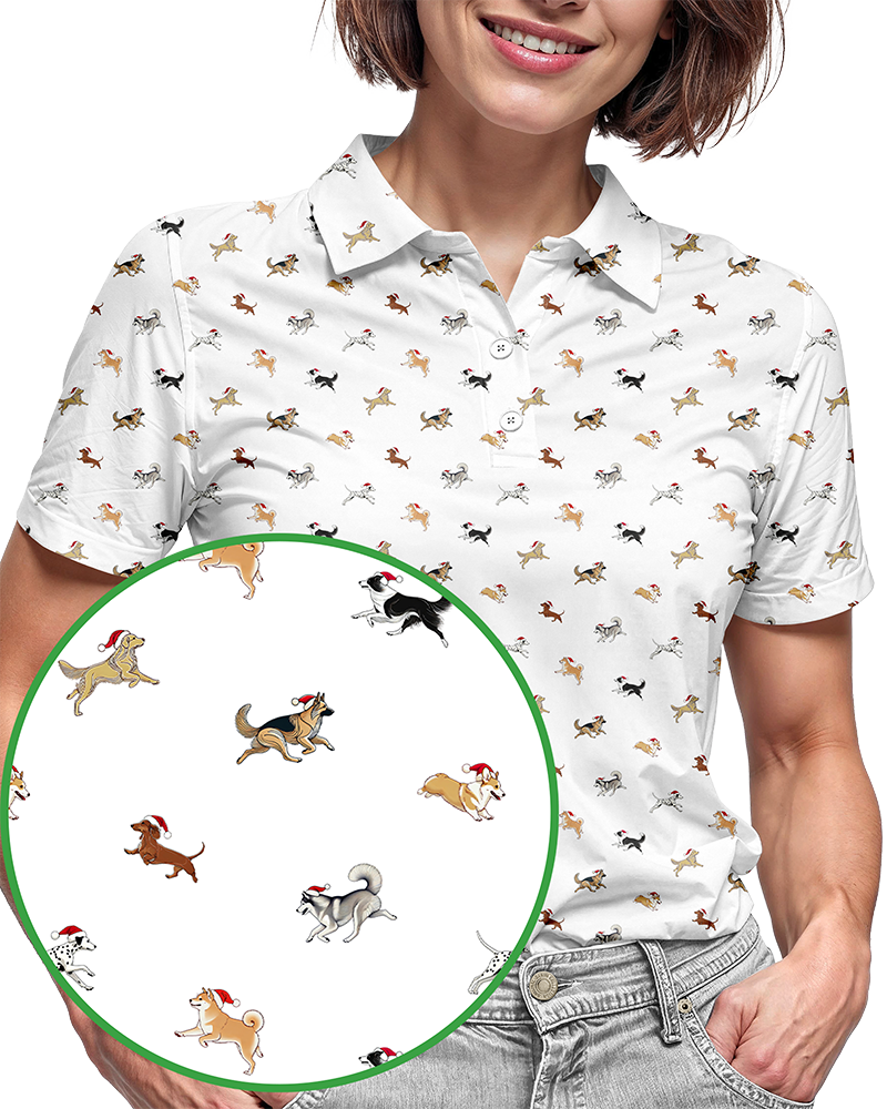 Bark the Herald (White) Women's Polo