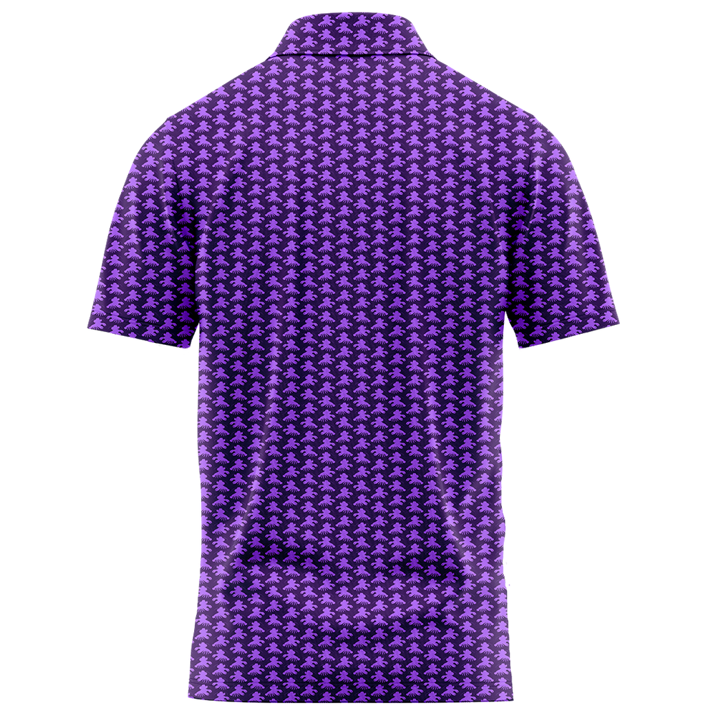 Crawfish Cowboy (Purple) Men's Polo