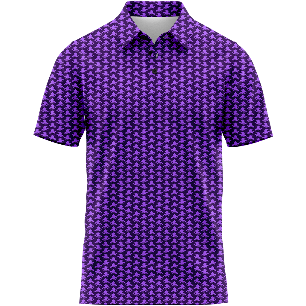 Crawfish Cowboy (Purple) Men's Polo