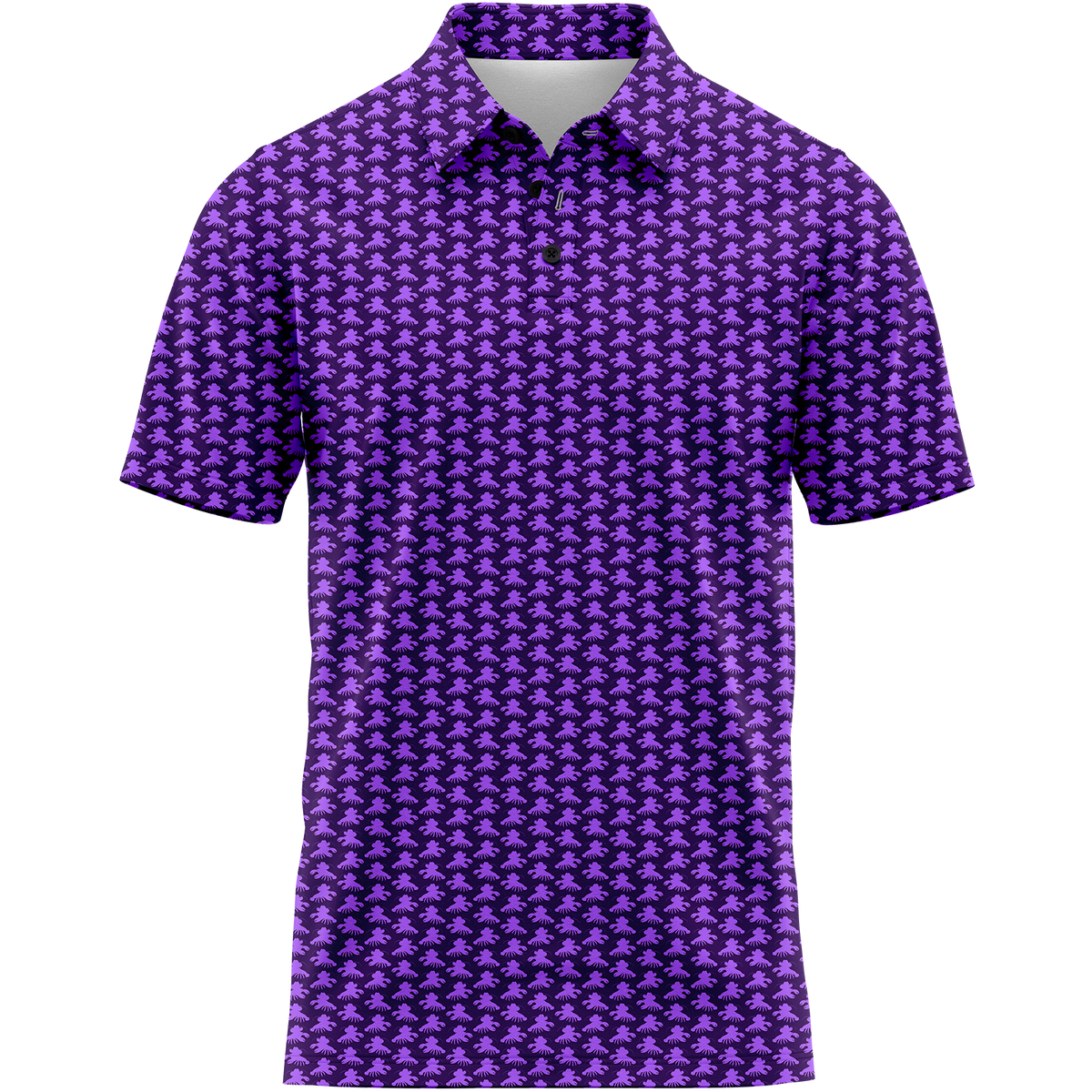 Crawfish Cowboy (Purple) Men's Polo