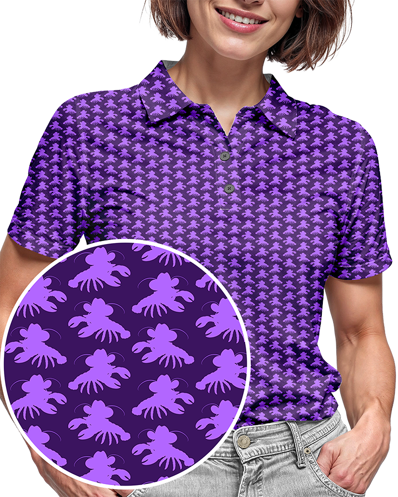 Crawfish Cowboy (Purple) Women's Polo