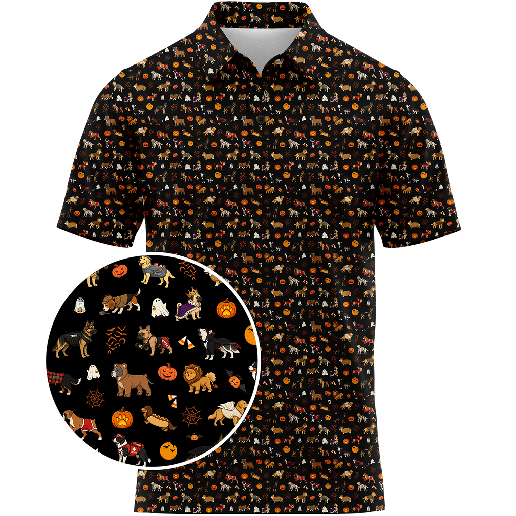 Howl-O-Ween Men's Polo