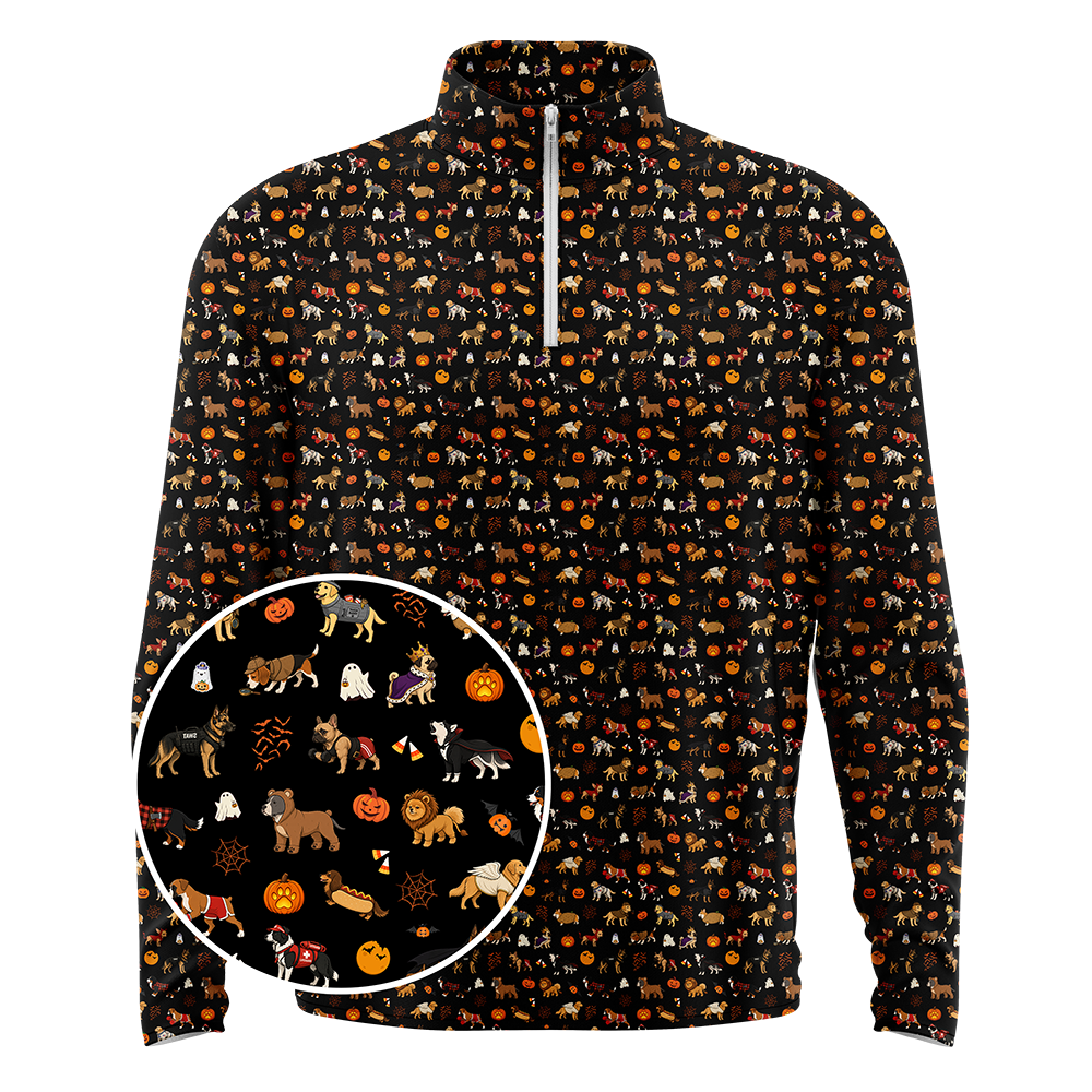 Howl-O-Ween Men's Q-Zip