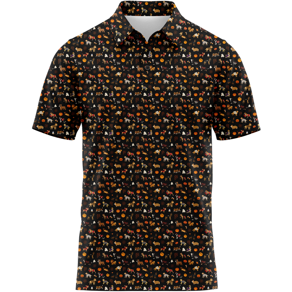 Howl-O-Ween Men's Polo