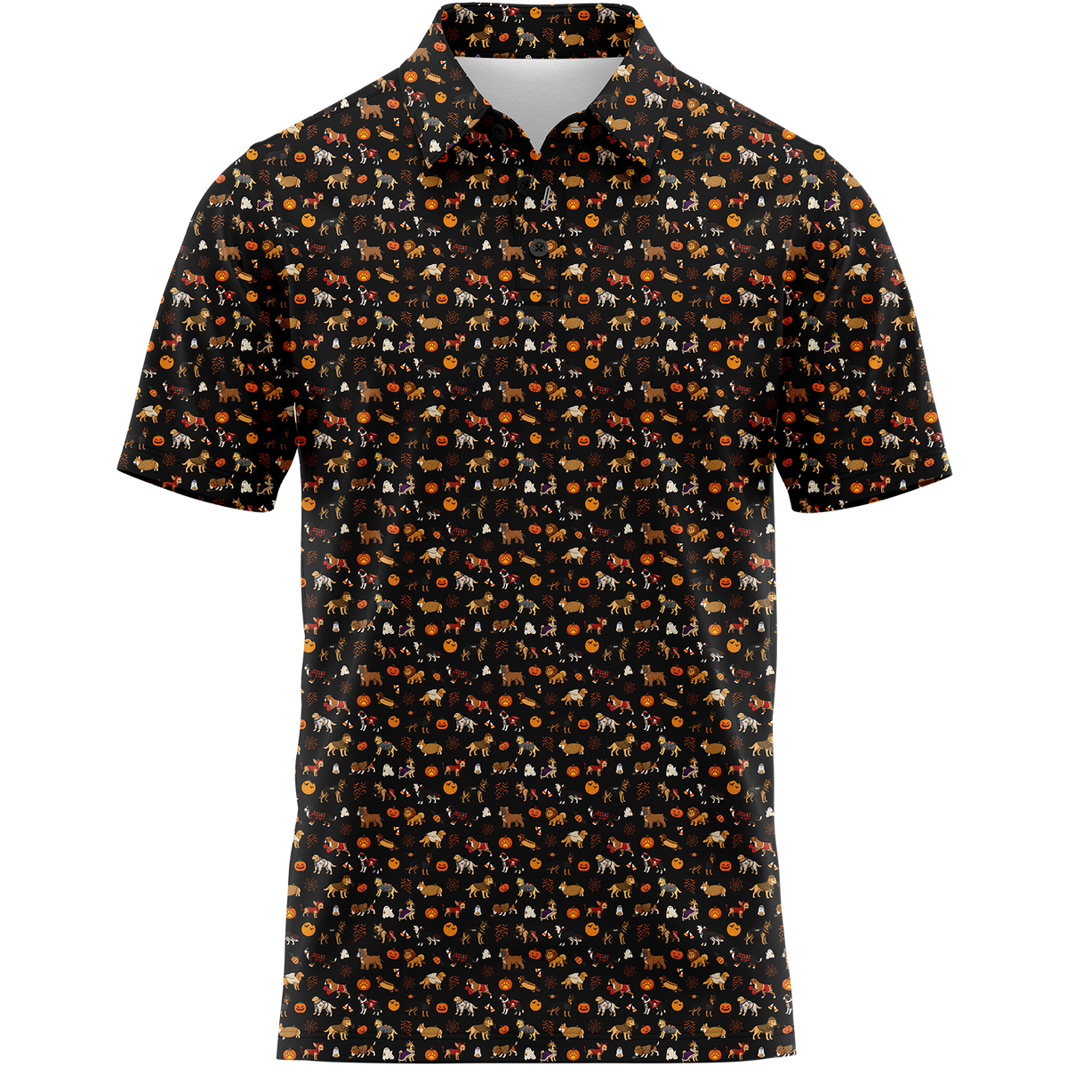 Howl-O-Ween Men's Polo