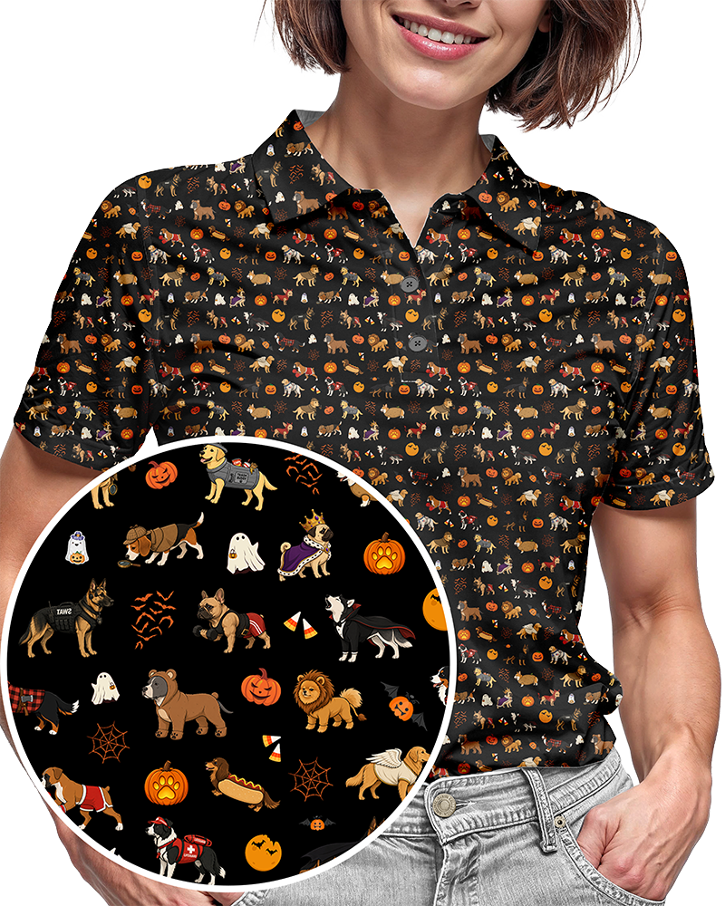 Howl-O-Ween Women's Polo