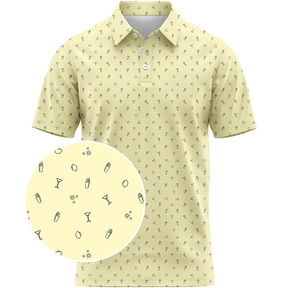 Lemon Drop Men's Polo
