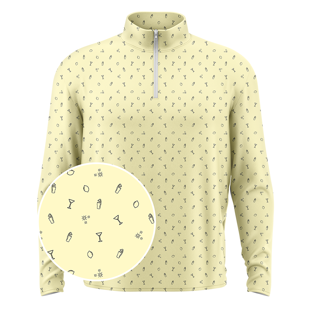 Lemon Drop Men's Q-Zip