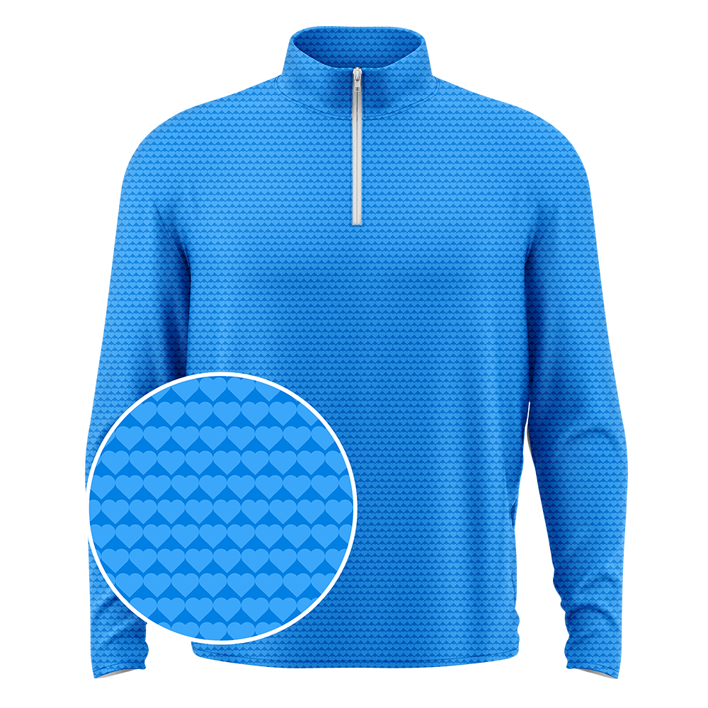 Lovebirdies Men's Q-Zip